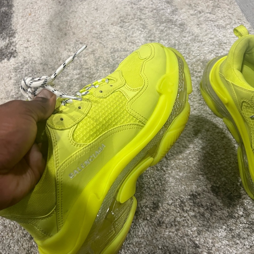 Neon green balenciaga